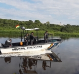 Gobernación entrega embarcaciones a la Armada Boliviana