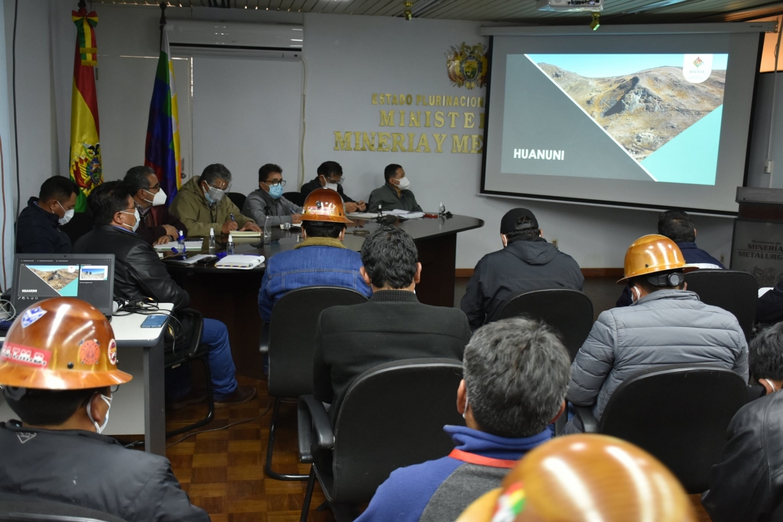 Autoridades proyectan un Plan de Intervención para frenar el juqueo en la Empresa Minera Huanuni