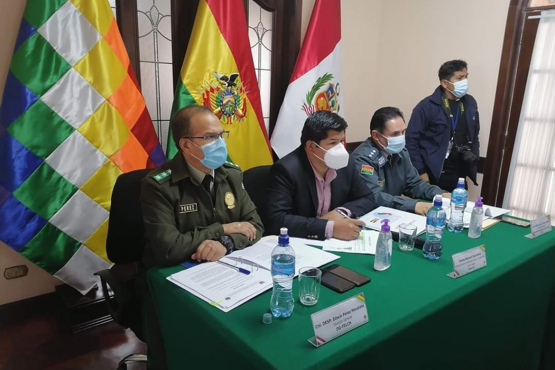 Bolivia y Perú fortifican lucha antidroga con rastreo de aeronaves