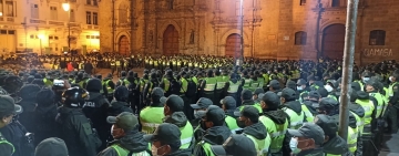 La Policía acuartelada evita bloqueos en diferentes departamentos