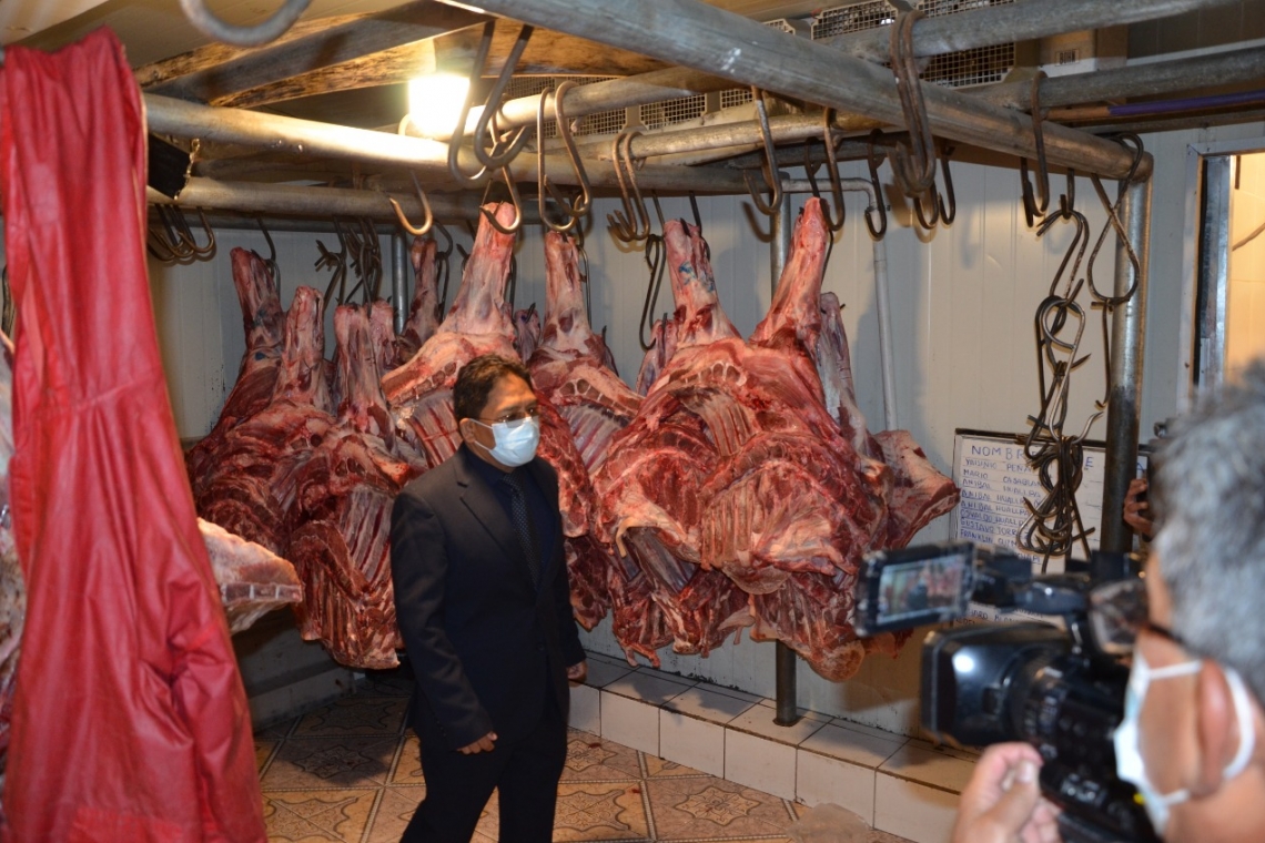 No se permitirá contrabando de carne de res, el abastecimiento está bajo control
