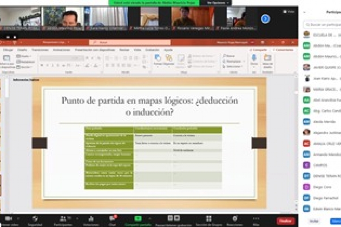 Fiscales antidroga se capacitan en técnicas de interpretación y argumentación jurídica