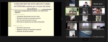 En seminario se capacitan Fiscales y Jueces en legitimación de ganancias ilícitas