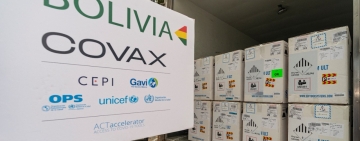 EEUU dona a Bolivia 999.180 dosis de vacunas Pfizer 