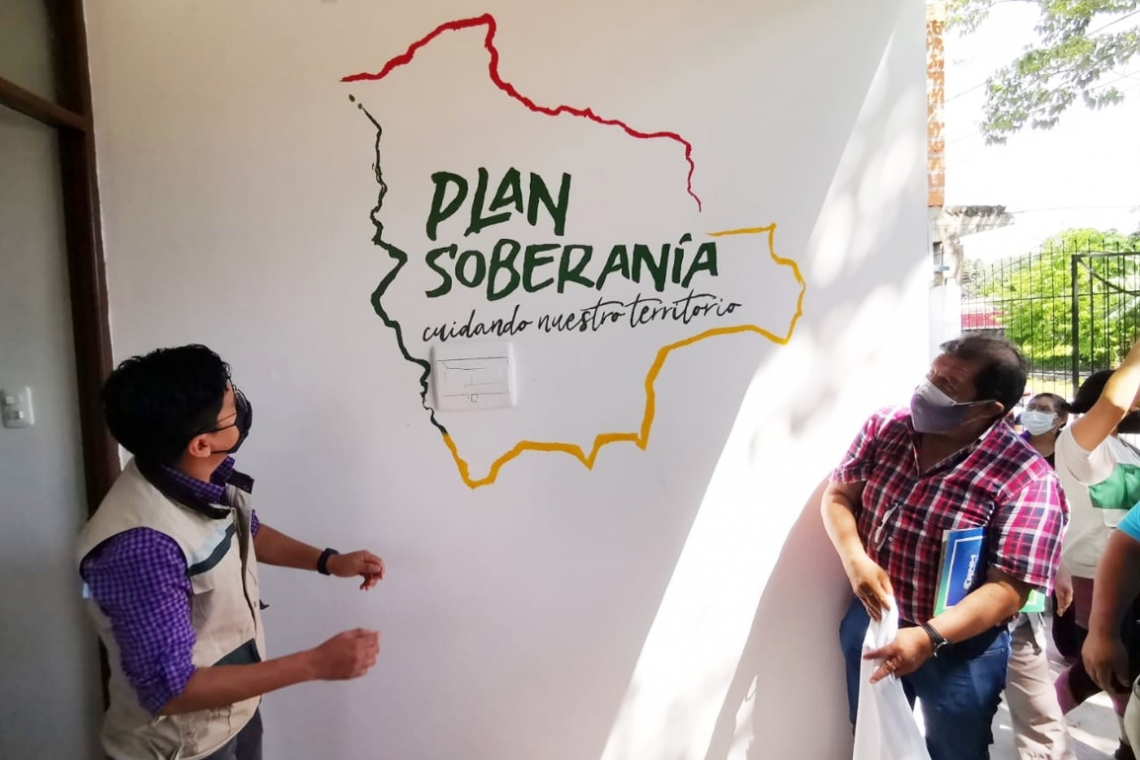 ANH inaugura oficina en Bermejo, frontera con Argentina