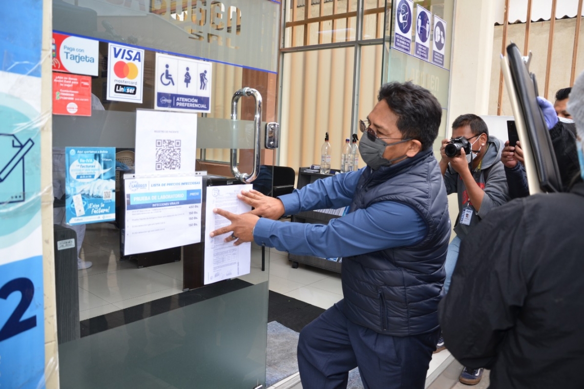 Defensa del Usuario controla precios en laboratorios que realizan PCR 
