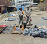 Unidades de rescate de la Armada se fortalecen con equipos de logística