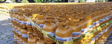 Santa Cruz recibe dosificación de 30.700 garrafas nuevas de GLP