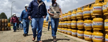 ANH entrega a La Paz 12.000 garrafas nuevas de GLP