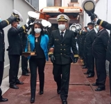 Inédito homenaje a naval por ejemplar 30 años de servicio en la Armada 