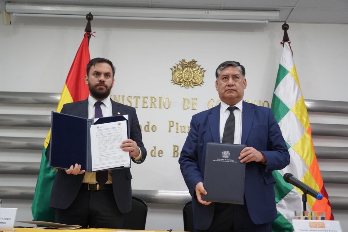 Fiscalía acuerda intercambio de información sobre sentenciado en cárceles