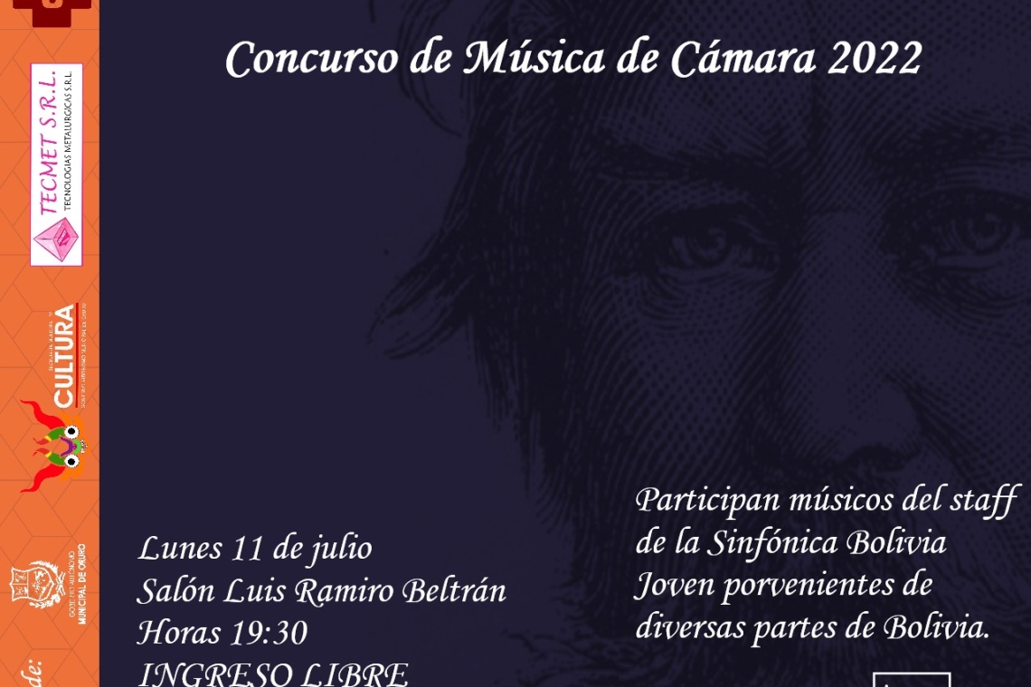 Oruro albergará la primera versión del Concurso de Música de Cámara 
