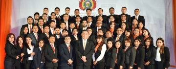 Fiscalía institucionaliza a 55 nuevos fiscales de Materia