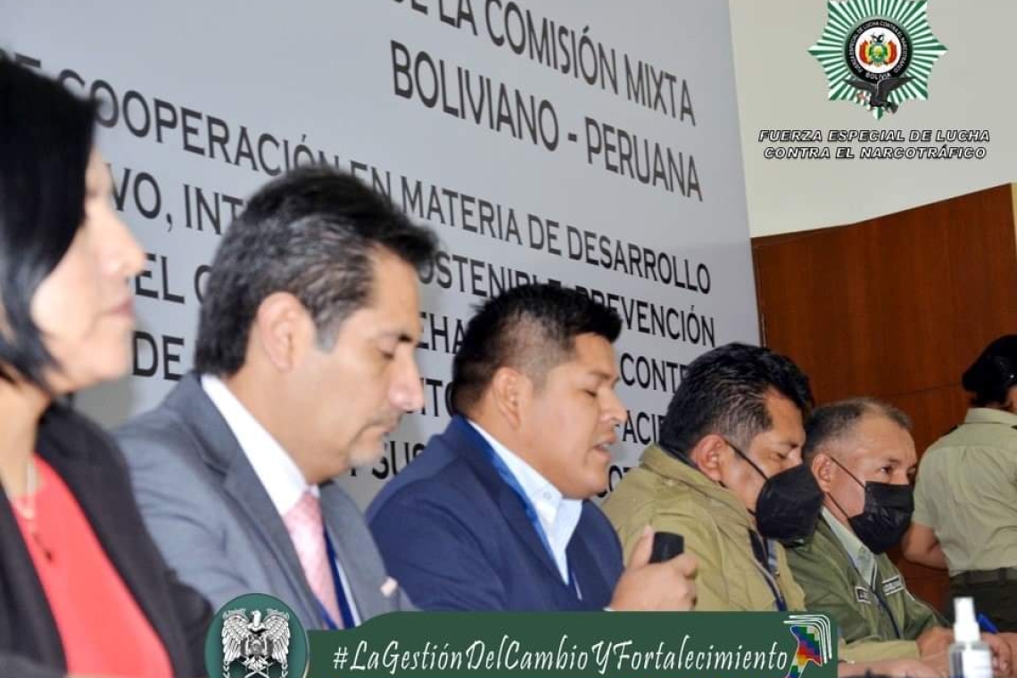 Bolivia y Perú renuevan alianza contra el narcotráfico en IX reunión binacional