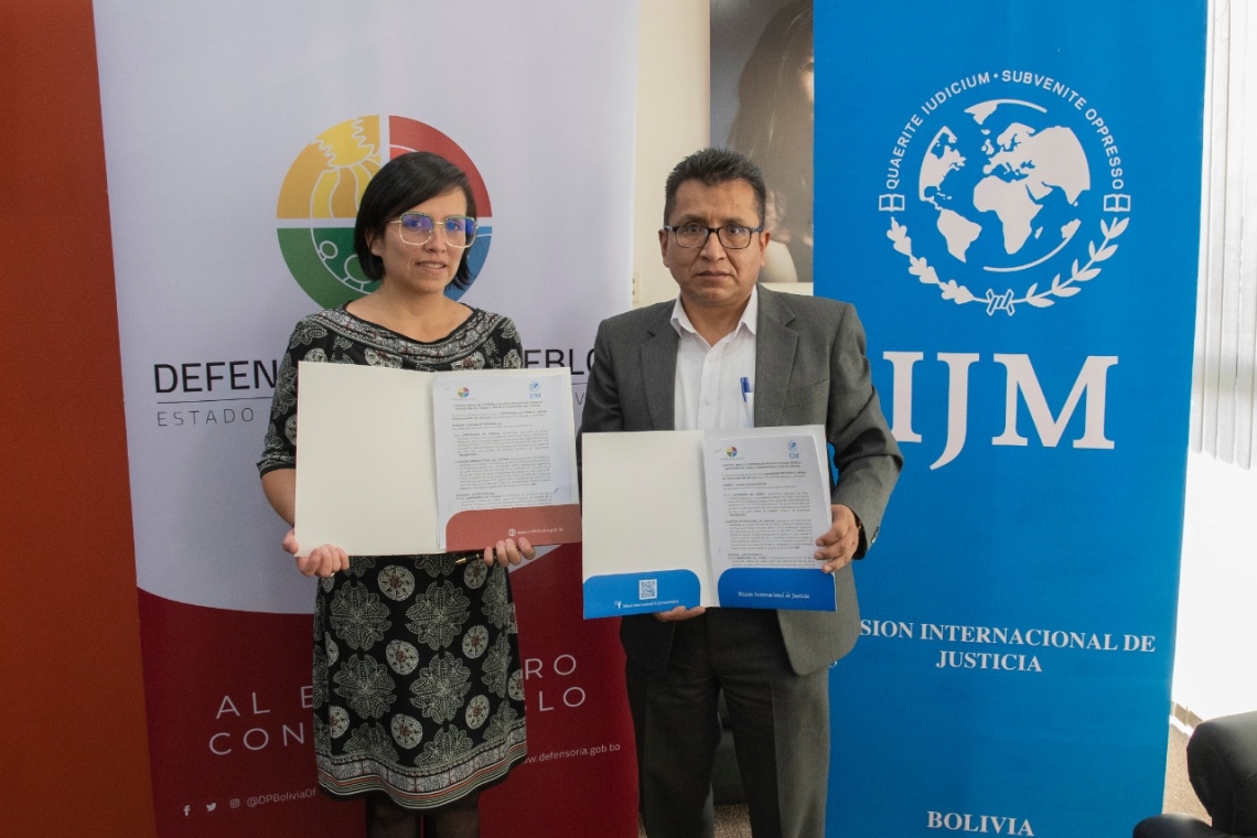 Defensoría y IJM unen esfuerzos para la atención y protección de víctimas de violencia
