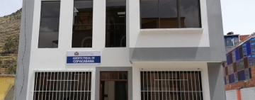 La Paz: Fiscalía entrega asiento fiscal del municipio de Copacabana