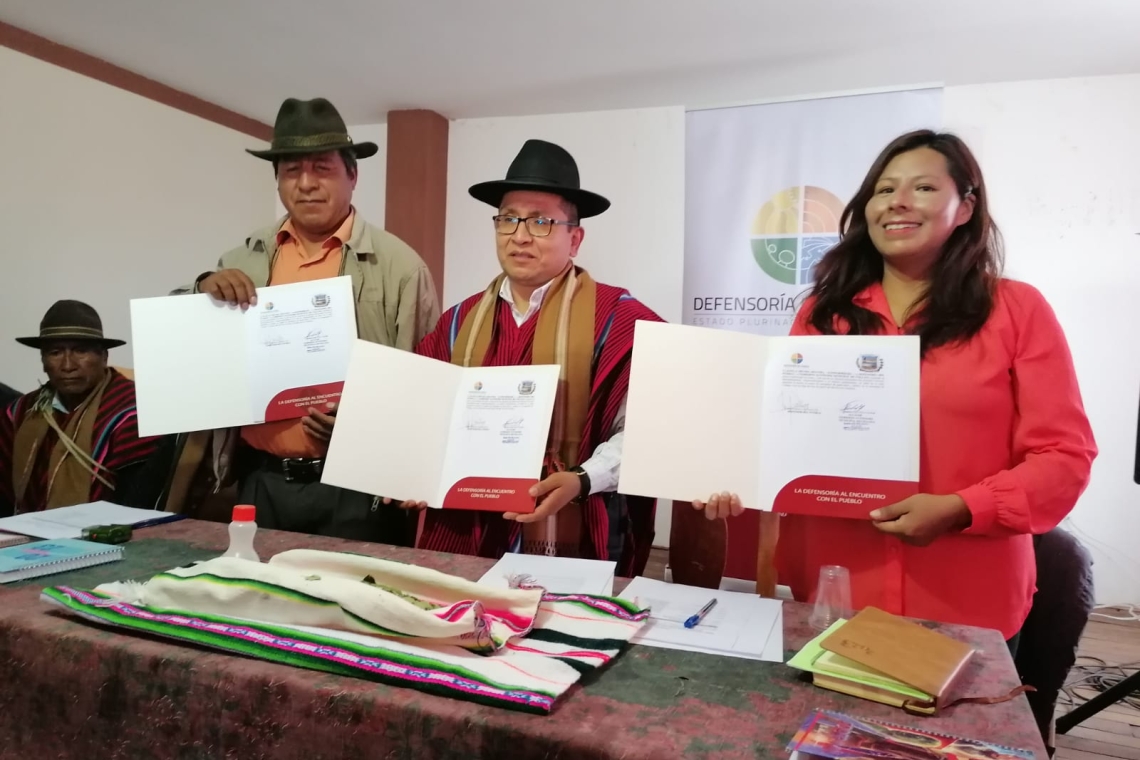 Defensoría y municipio de Collana promoverán la protección de DDHH