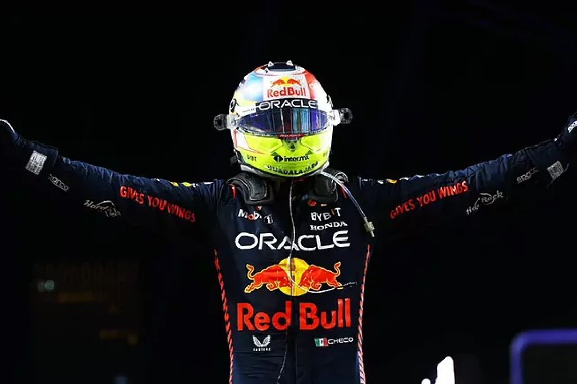 Checo Pérez por fin triunfa en los Power Rankings F1 del GP Arabia Saudita