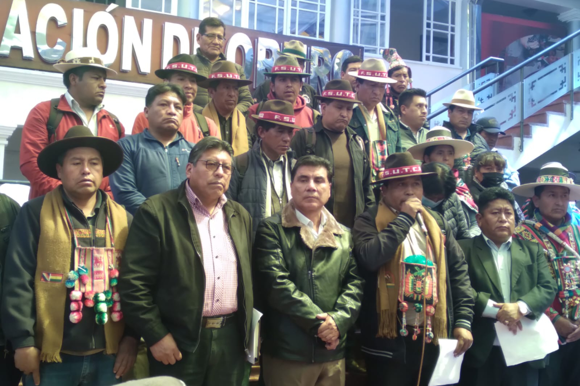 Presidente Cívico rechaza a nombre de los orureños las movilizaciones del magisterio