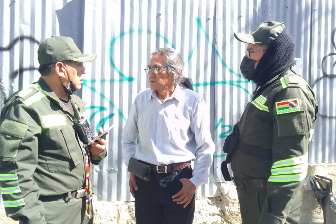 La Policía previene y ahuyenta la comisión de delitos en Bolivia