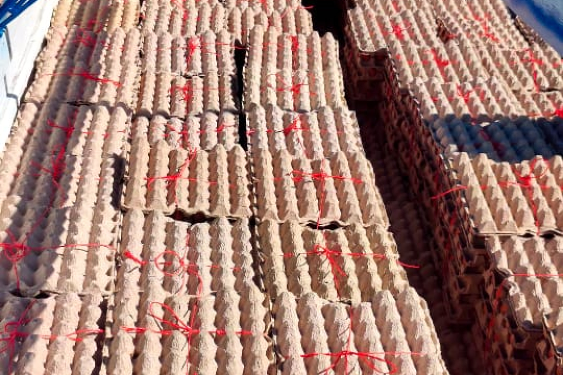 Militares frustran contrabando de 186 mil huevos hacia el Perú