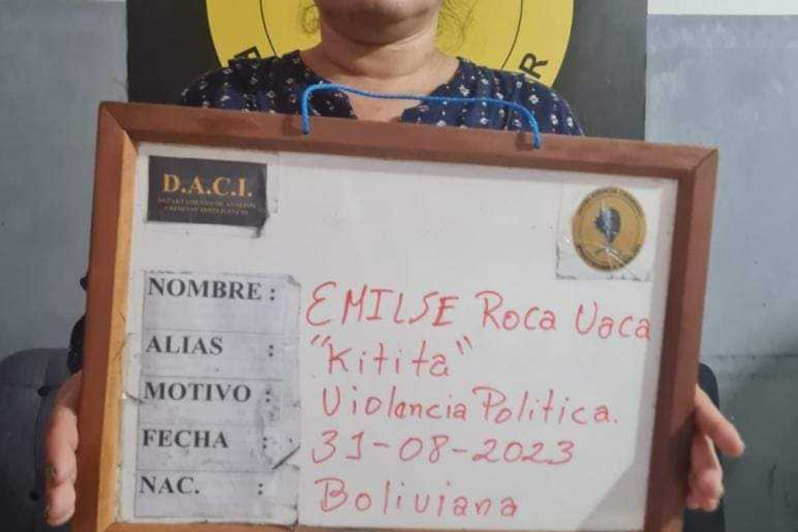 Capturan y remiten a la Fiscalía a “Kitita” implicada en violencia política