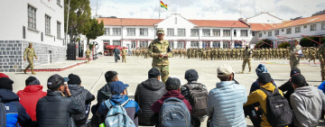 El lunes en marcha el reclutamiento para el servicio militar, hay 20.000 plazas