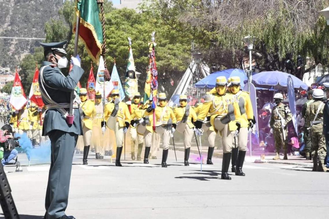 Las FFAA celebran 199 años con una Parada Cívico Militar y Jura a la Bandera