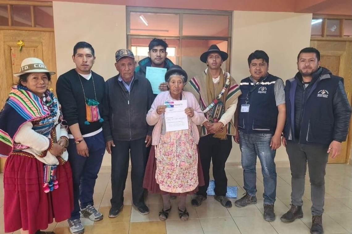 Certifican a productores de quinua de Oruro con registro para el abastecimiento de combustible