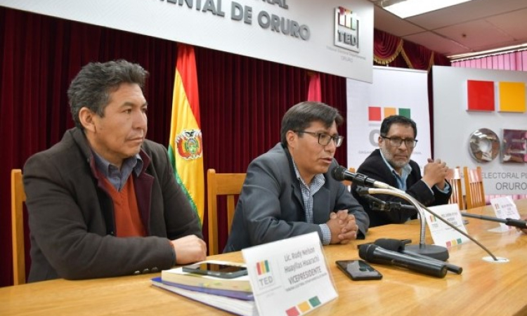 Más de 14 mil orureños inhabilitados deben tramitar su rehabilitación antes del 4 de julio