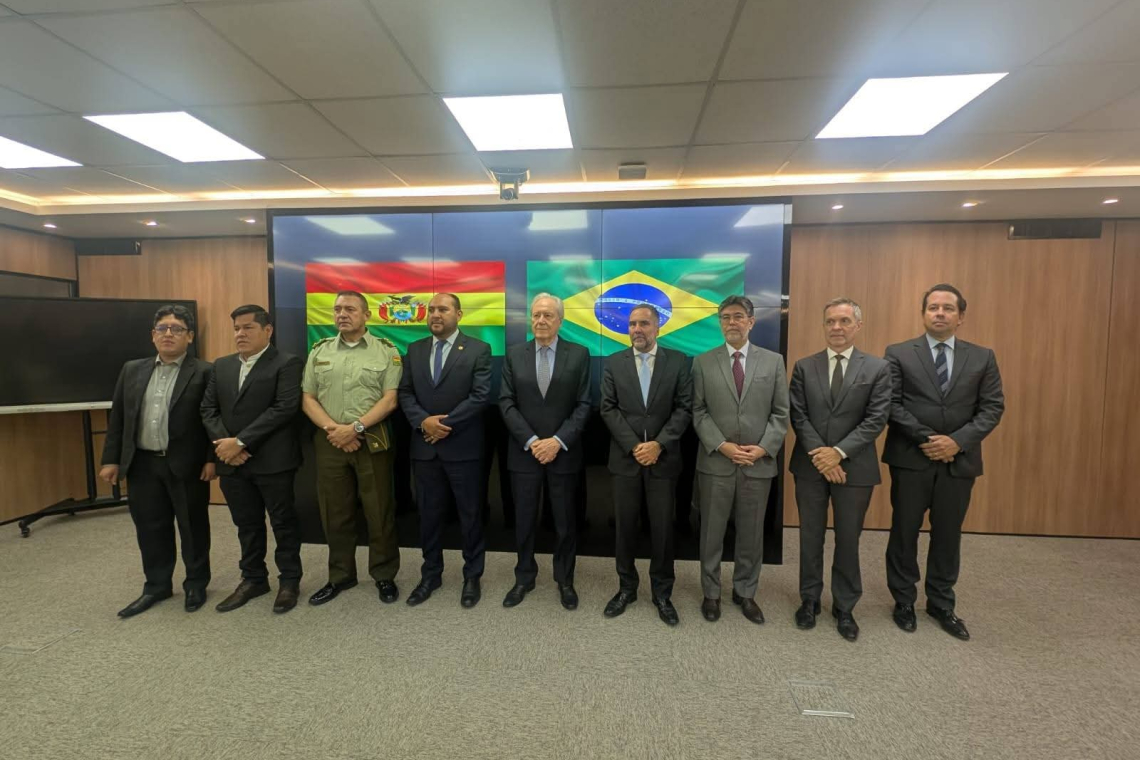Bolivia y Brasil reafirman alianza contra el crimen transnacional