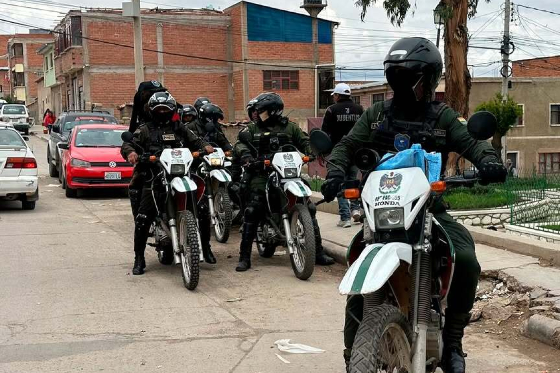 Policía intensifica búsqueda del presunto feminicida de la suboficial en Potosí Wendy