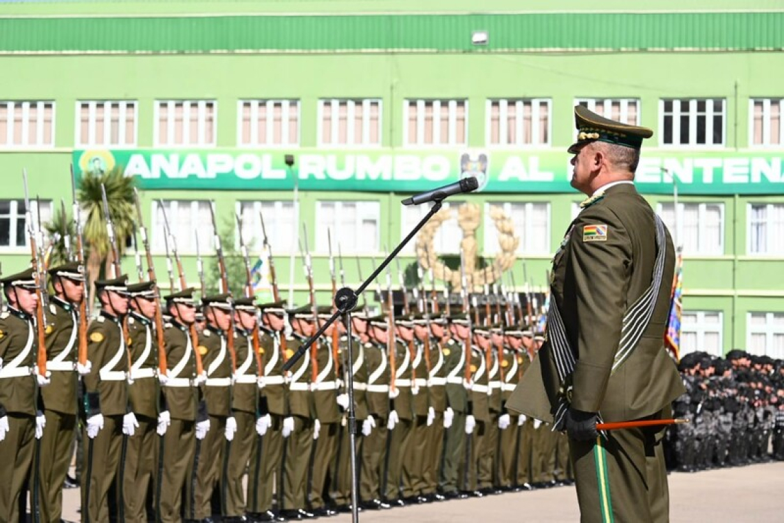 Policía define operativo especial de seguridad para la transmisión de mando presidencial del 8 de noviembre