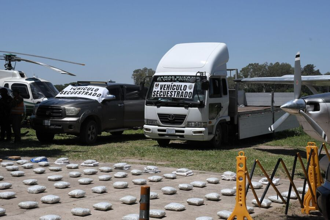 En más de 2.600 operativos, la FELCN secuestró 38 toneladas de droga en tres meses