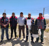 Senamhi y Alcaldía de Challapata acuerdan instalación de una estación meteorológica