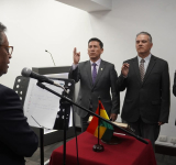 •	Ministro Oviedo posesiona a viceministros para combatir al crimen transnacional