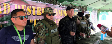 En ofensiva antidroga se afecta al narcotráfico con $us 3,5 millones 