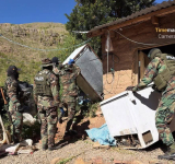 La FELCN desmantela un laboratorio y 25 toneladas de marihuana en ToroToro