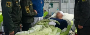 Sgto. que perdió la visión de un ojo será trasladado al exterior para una atención especializada