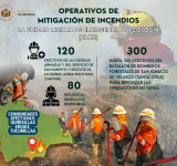Presidente pide investigar el origen de incendios ante sospechas de focos provocados