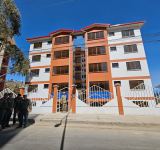 Presidente entrega multifamiliar construido por Cofadena a favor de la familia de las FFAA