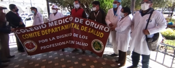 Trabajadores de salud se movilizarán este miércoles en Oruro 