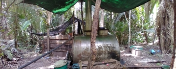 FELCN desbarata laboratorio e incauta 42 kilos de cocaína en el Beni