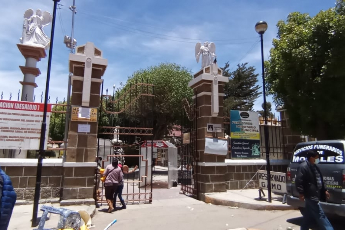 Cementerio General no abrirá sus puertas el día de elecciones 