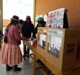 Oruro vivió una fiesta democrática con bastante tranquilidad