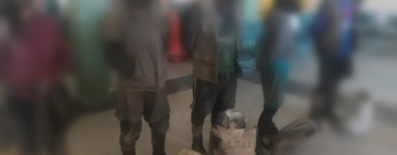 Capturan a 5 "jucus" en la minera de Huanuni, dos son adolescentes mujeres