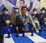 El gobernador electo Johnny Vedia invita a sus rivales políticos a unir fuerzas por Oruro