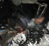 Colisión de dos camiones y una vagoneta  deja luto en la carretera Oruro-Pisiga