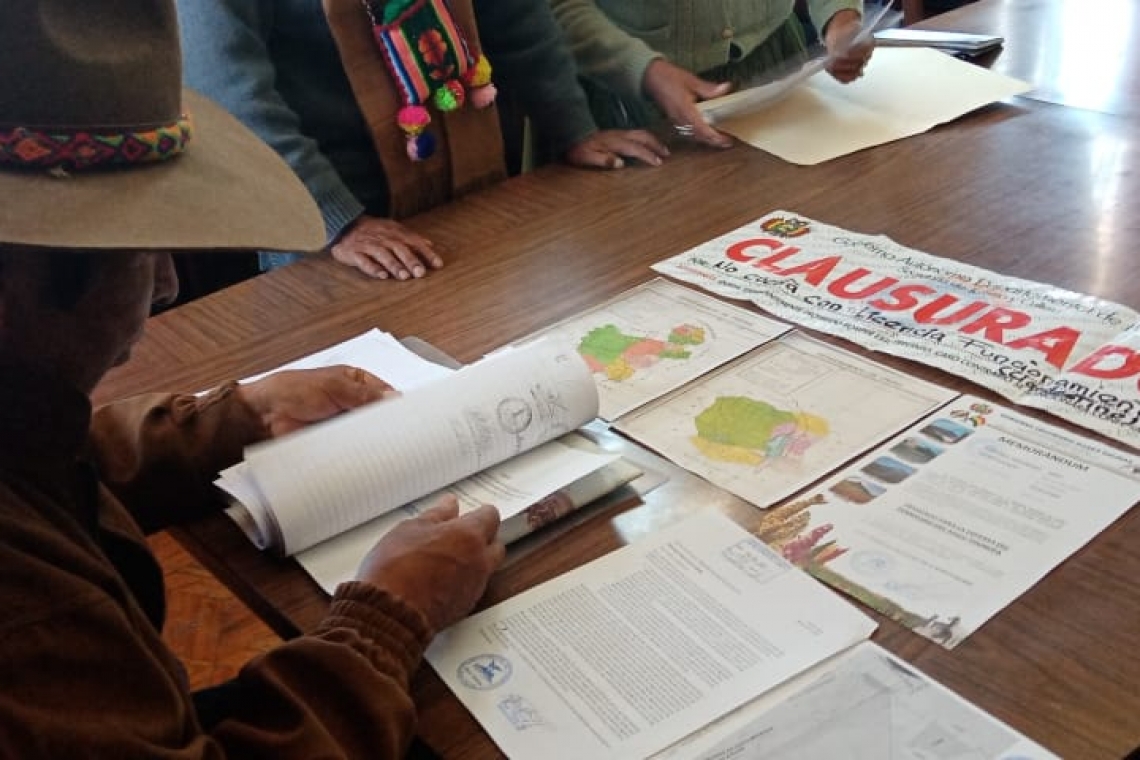 Indignación orureña por accionar de pobladores potosinos en el salar de Thunupa