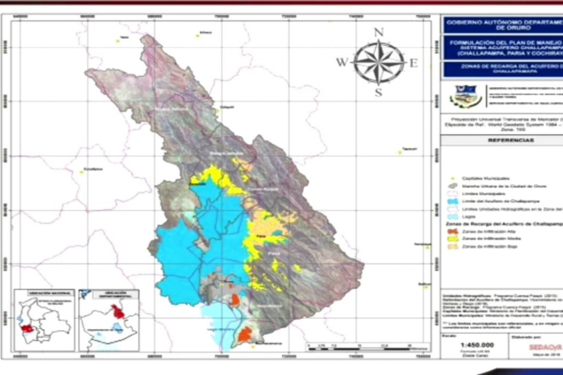 Inician estudio para manejar adecuadamente los acuíferos que alimentan Oruro